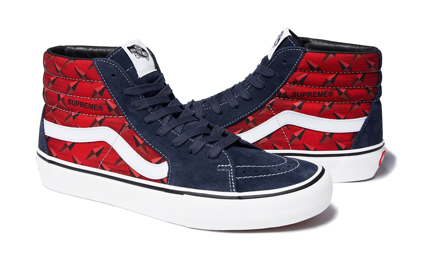 Supreme®/Vans® Diamond Plate Sk8-Hi Pro view 7
